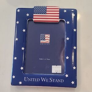 Amscan Blue Patriotic Photo Frame